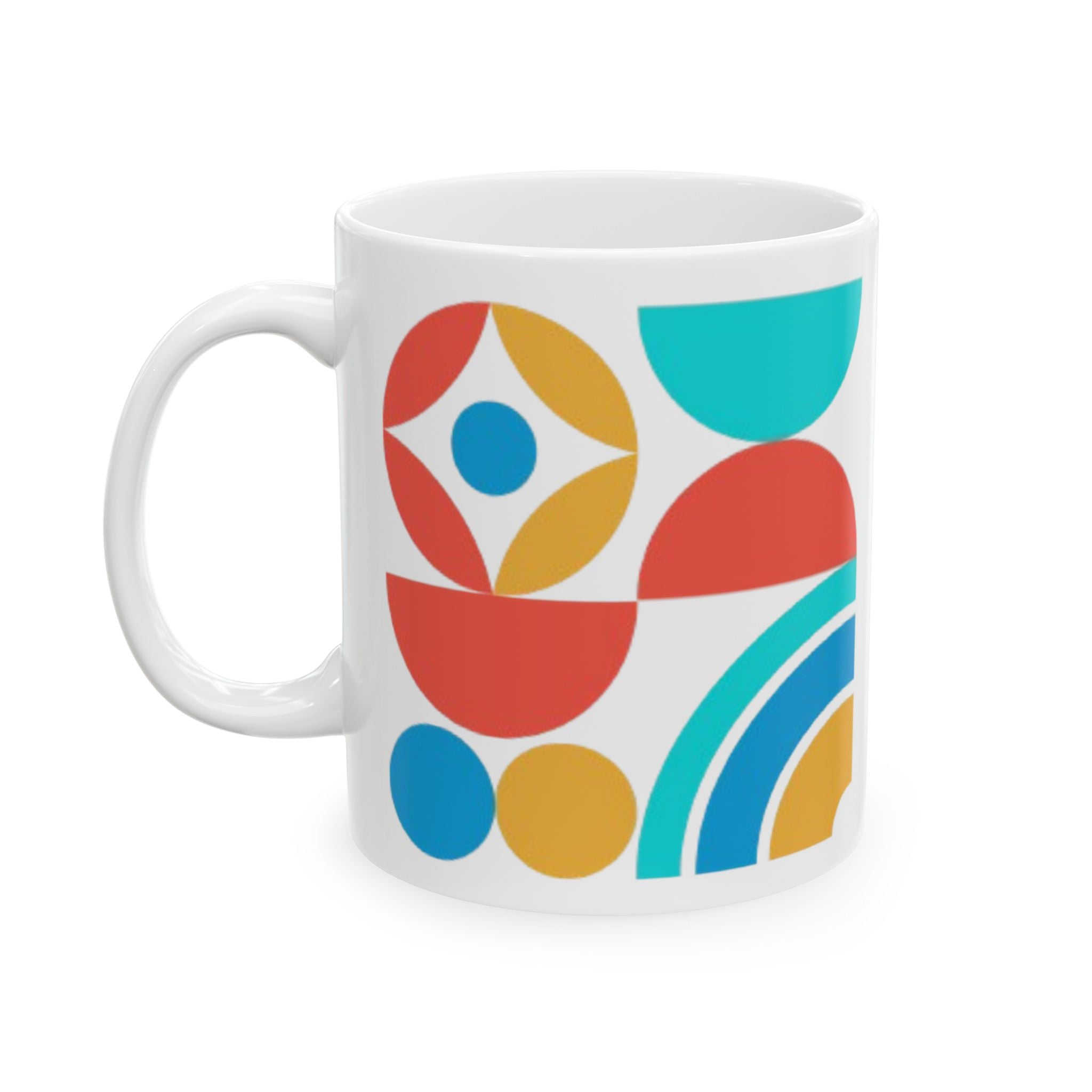 Tazza in Ceramica Bianca-Good Vibes Only