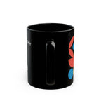 Tazza in Ceramica Nera-Good Vibes Only