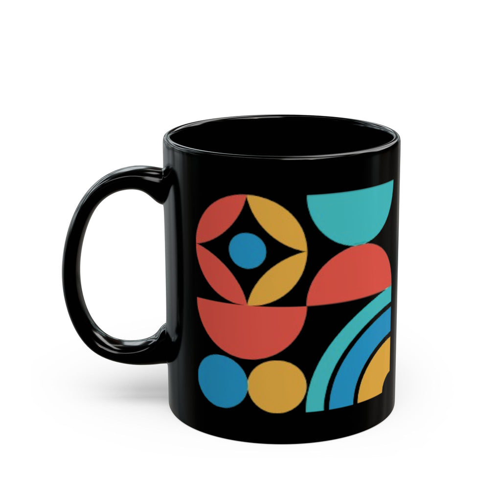 Tazza in Ceramica Nera-Good Vibes Only