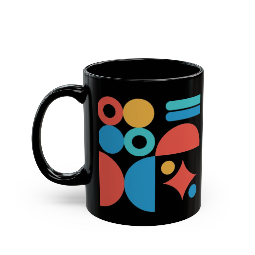 Tazza in Ceramica Nera-Think.Sip.Repeat. |